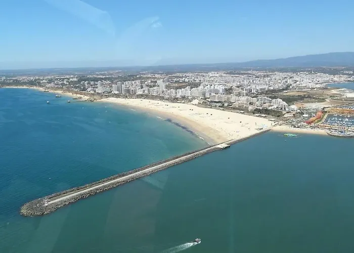 Da Rocha, 504 Casa Dos Arcos, Sunny Studio, Air Conditioning, Internet, Pools, Sea View, By Ig * ポルティマン