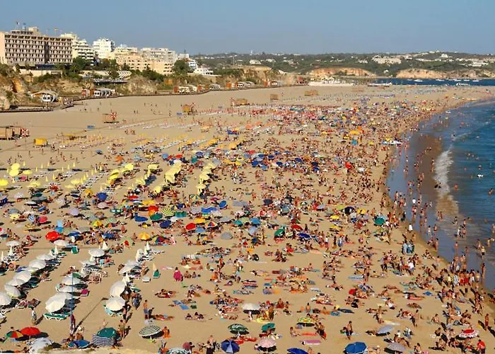 アパート Da Rocha, 504 Casa Dos Arcos, Sunny Studio, Air Conditioning, Internet, Pools, Sea View, By Ig ポルティマン