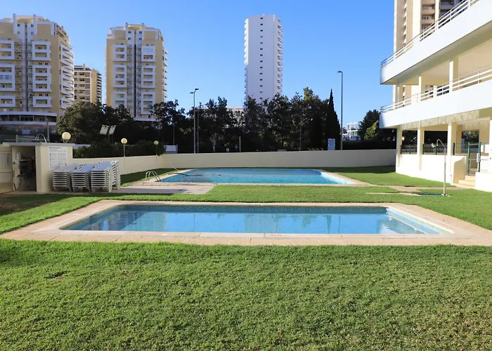 Da Rocha, 504 Casa Dos Arcos, Sunny Studio, Air Conditioning, Internet, Pools, Sea View, By Ig ポルティマン